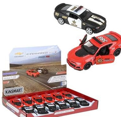 Kinsmart Pull Back Chevy Police or Firefighter Camaro