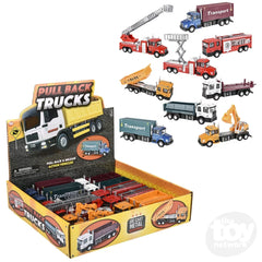 Pull Back Trucks Asst 1ct