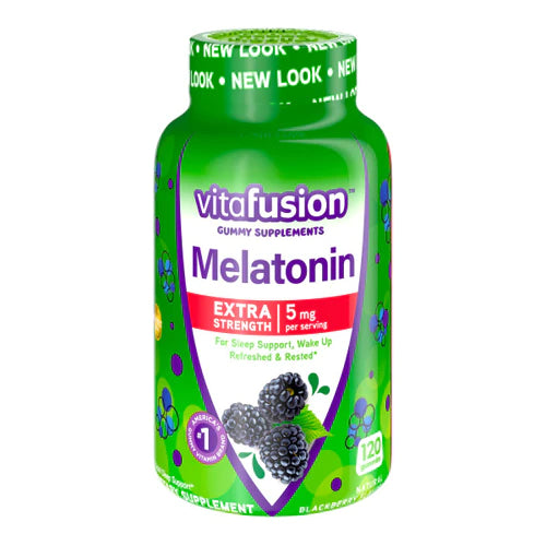 Vitafusion Melatonin Extra Strength 5mg per serving (120 gummies)