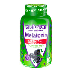 Vitafusion Melatonin Extra Strength 5mg per serving (120 gummies)