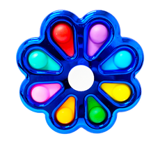 PUSH BUBBLE TOYS & SPINNER ASSORTED 1ct
