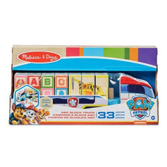 MELISSA & DOUG ABC BLOCK TRUCK 33 PIECES