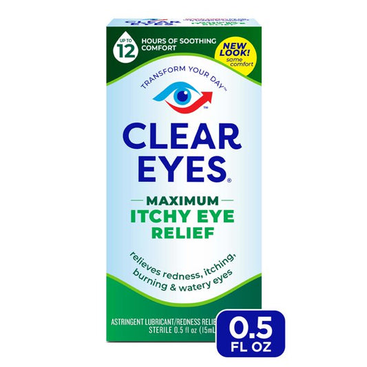 Clear Eyes Maximum Itchy Eye Relief 0.5fl oz