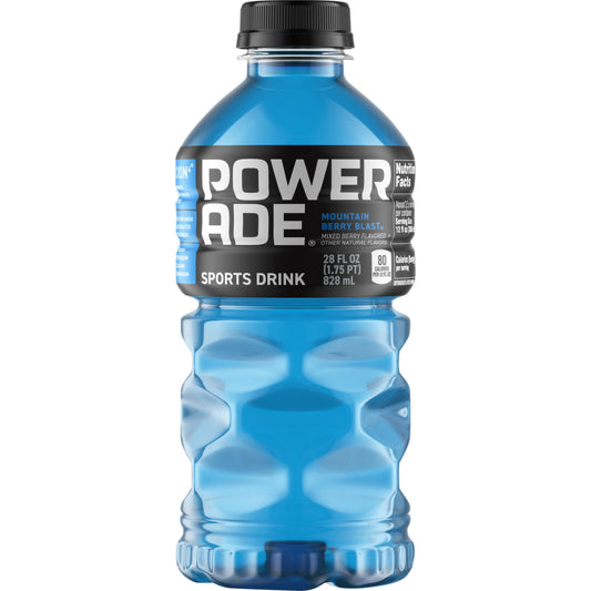 Powerade Sports Drink Mountain Berry Blast 28fl oz