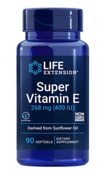 Life Extension Super Vitamin E400IU 90softgels