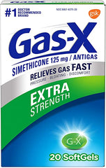 Gas-x Extra Strength 125mg (20 softgels)