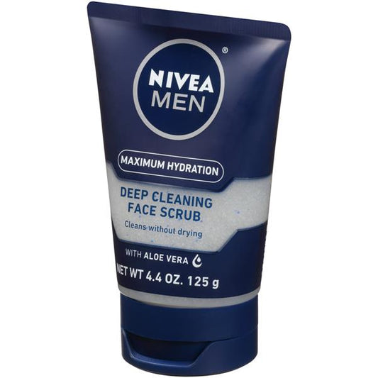 Nivea Men Maximum Hydration Deep Cleaning Face Scrub 4.4oz