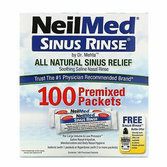 NeilMed Sinus Rinse Refill Packs 100count