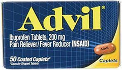 Advil (50 coated caplets)