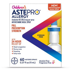 Astepro Children's Allergy Spray 60 Metered Sprays 0.37fl oz