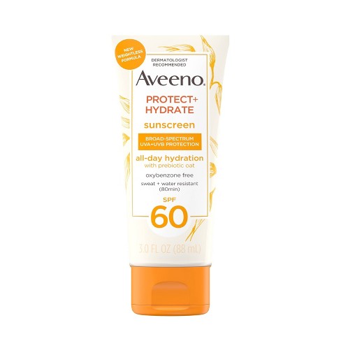 Aveeno Protect + Hydrate Sunscreen SPF 60 3.0oz
