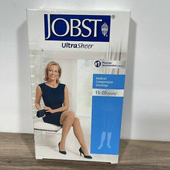 JOBST KNEE HI 15-20 BEIGE MEDIUM