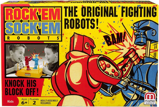 ROCK'EM SOCK'EM ROBOTS- THE ORIGINAL FIGHTING ROBOTS!