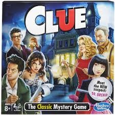 HASBRO GAMING CLUE GAME