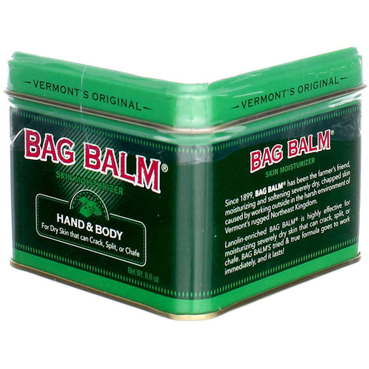 Vermont's Original Bag Balm Skin Moisturizer for Hands & Body 8oz
