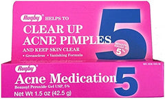 Rugby 5% Benzoyl Peroxide Acne Medication 1.5oz