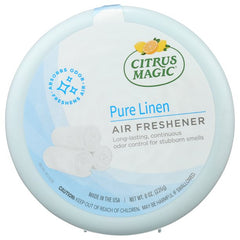 Citrus Magic Solid Air Freshener Pure Linen 8oz