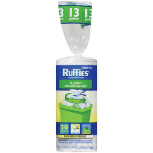 Ruffies 13gallon Tall Kitchen Bag 30ct