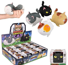 Stretchy Squish Cat Asst 1ct