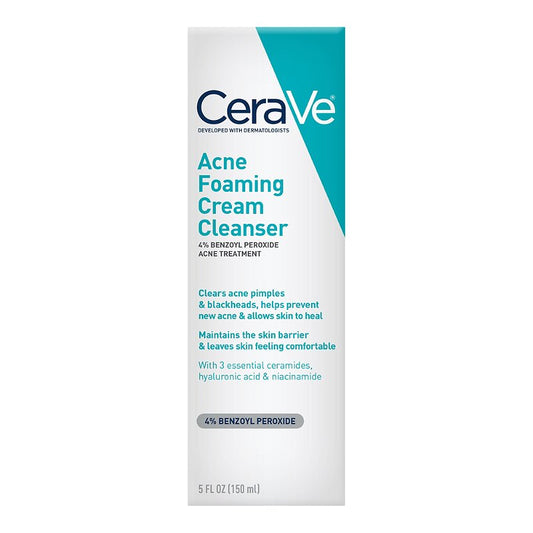 Cerave Acne Foaming Cream Cleanser 5oz
