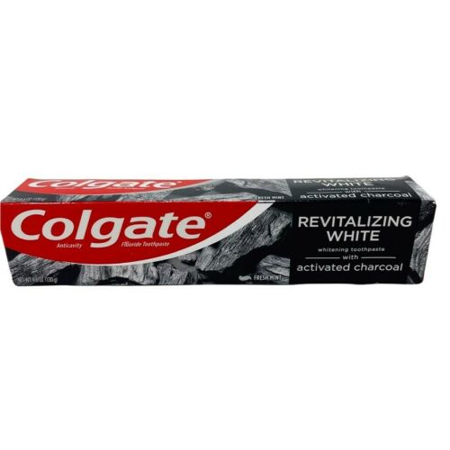 Colgate Revitalizing White Activated Charcoal Fresh Mint Toothpaste 4.6oz