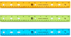 Cli Ruler Assorted Colors 1ct