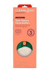 Cleanlogic Dual-Texture Facial Buffers 3 pc.