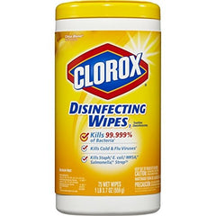 Clorox Wipes Lemon 75count