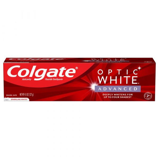 Colgate Optic White Advanced Sparkling White Toothpaste 4.5oz