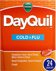 Vicks Dayquil Cold & Flu Liquicaps 24count