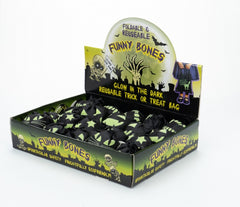 Funny Bones Glow in The Dark Reusable Trick or Treat Bag Assorted 1ct