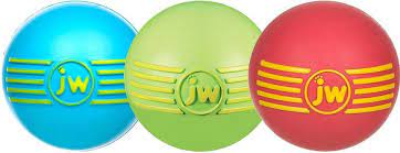 JW iSqueak Large Ball Assorted 1ct
