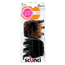 Scunci Chunky Jaw Clip 2pk