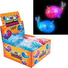 Squeezy Bead Narwhal Asst 1ct
