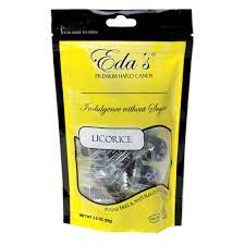 Edas Premium Hard Candy Licorice 3.5oz
