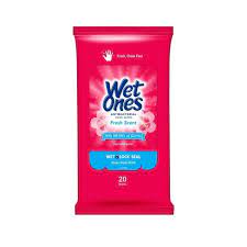 Wet Ones Antibacterial Hand Wipes Fresh Scent 20 pk.