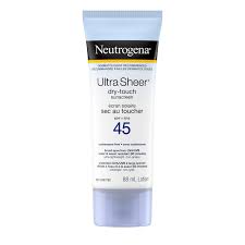 Neutrogena Ultra Sheer Dry-touch Sunscreen SPF 45 3.0oz