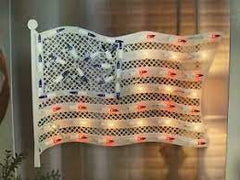 USA Lighted Flag