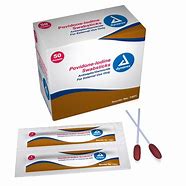 Dynarex Povidone-Iodine Swabsticks- 50 count (4" Saturated)