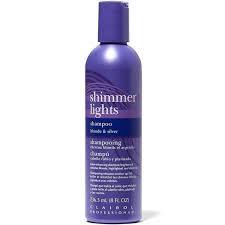 Clairol Shimmer Lights Blonde & Silver Shampoo 8 oz