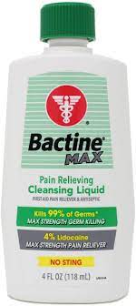 Bactine Max Cleansing Liquid- 4 oz
