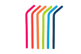 Manna Silicone Drinking Straws 6ct