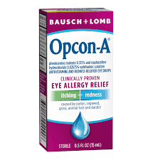Bausch + Lomb Opcon-A Eye Allergy Relief 0.5fl oz