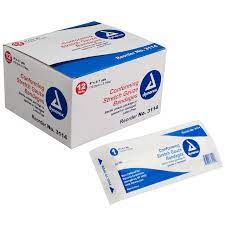 Dynarex Conforming Stretch Gauze Bandages 3" x 4.1 yd- 12 Count Box