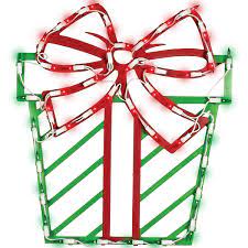 Christmas Lighted Present