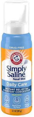 Simply Saline Nasal Mist Daily Care 3.1oz