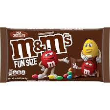 M&M's Milk Chocolate Candies Fun Size 10.53oz