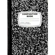 Wide Ruled Composition Notebook