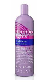 Clairol Shimmer Lights Blonde & Silver Conditioner 8 oz
