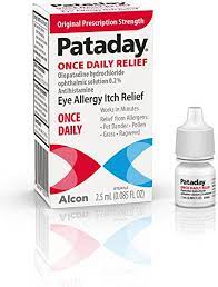 Patady Original Prescription Strength Once Daily Relief Eye Allergy Itch Relief Eye Drops 0.085 fl oz